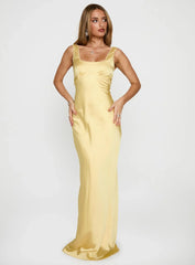 Dasha Maxi Dress Lemon