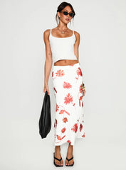 Sun Soaked Midi Skirt Multi