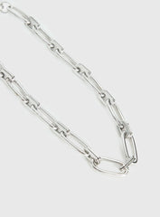 Good For You Necklace Silver