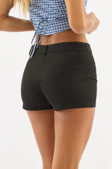 Black Micro Shorts