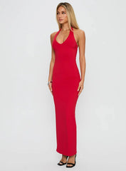 Spicy Maxi Dress Red