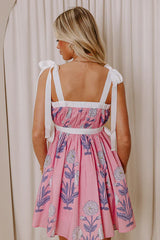 Sunny Charm Floral Mini Dress