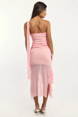 Pink Bodycon Dress Mini