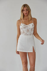 Riley High-Rise Mini Skort