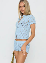 Sun Still Shines Crochet Set Blue