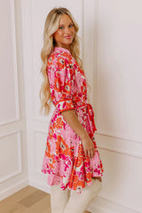 Sunny With A Chance of Blooms Mini Dress