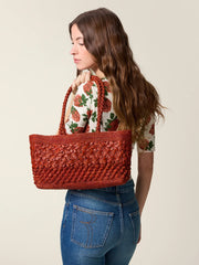 SQUARE basket bag