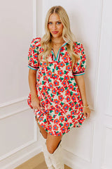 Sweet Blooms Mini Dress