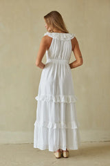 Diana Ruffle Tiered Maxi Dress