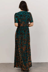 Uma Velvet Maxi Dress