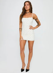 Gradine Mini Dress Polka Dot