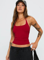 Ezekiel Nylon Top Red