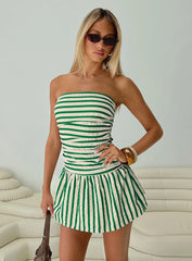 Montebello Strapless Mini Dress Multi