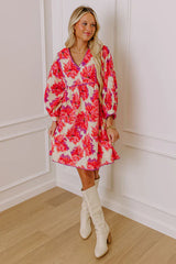 Tulip Fields Floral Mini Dress