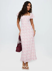 From The Start Maxi Dress Multi