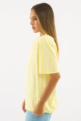 Yellow Graphic Tee Short Sleeve