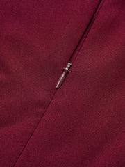 Asymmetric Ruffle Hem Sleeveless Mini Dress