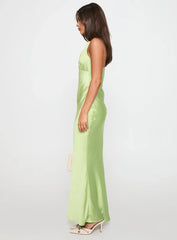 Gloriana Halter Maxi Dress Green