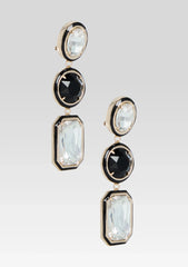 Camille Gemstone Drop Earrings
