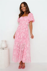 Weekly Escape Maxi Dress Pink