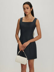 Bow Backless Tank Dress