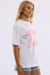 Pink Graphic Tee Short Sleeve