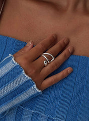 You Were Right Ring Silver