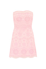 Vailia Organza Eyelet Mini Dress