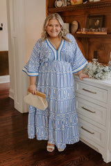 Art Gallery Social Midi Dress Curves