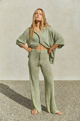 Coral Sands Pants Green