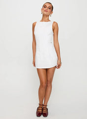 Yumiko Romper White