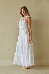 Diana Ruffle Tiered Maxi Dress