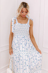 Hopeful Daydream Floral Maxi Dress