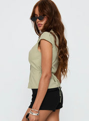 Arianwyn Short Sleeve Shirt Sage
