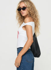 Edwardi Hibiscus Top White