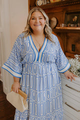 Art Gallery Social Midi Dress Curves