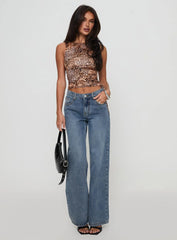 Everlong Jean Mid Blue Wash