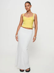 Dalma Twist Top Yellow