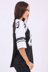 Black Sport Tee Short Sleeve