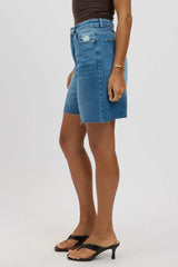 Denim Jorts Mid Rise