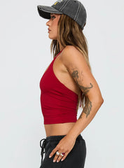 Ezekiel Nylon Top Red