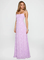 South Of France Maxi Dress Lilac