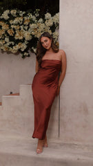 Gisele Maxi Dress - Rust