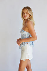 Raine Floral Smocked Tube Top