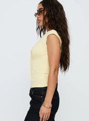 Glide Tie Up Top Butter