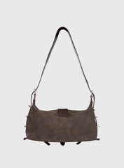 Anatolius Shoulder Bag Washed Brown