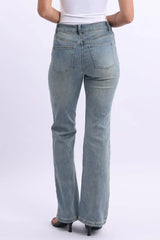 Denim Flare Jean High Rise