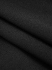 Sheer-Sleeve Flared-Cuff Mini Dress