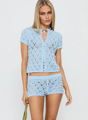 Sun Still Shines Crochet Set Blue