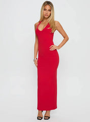 Spicy Maxi Dress Red